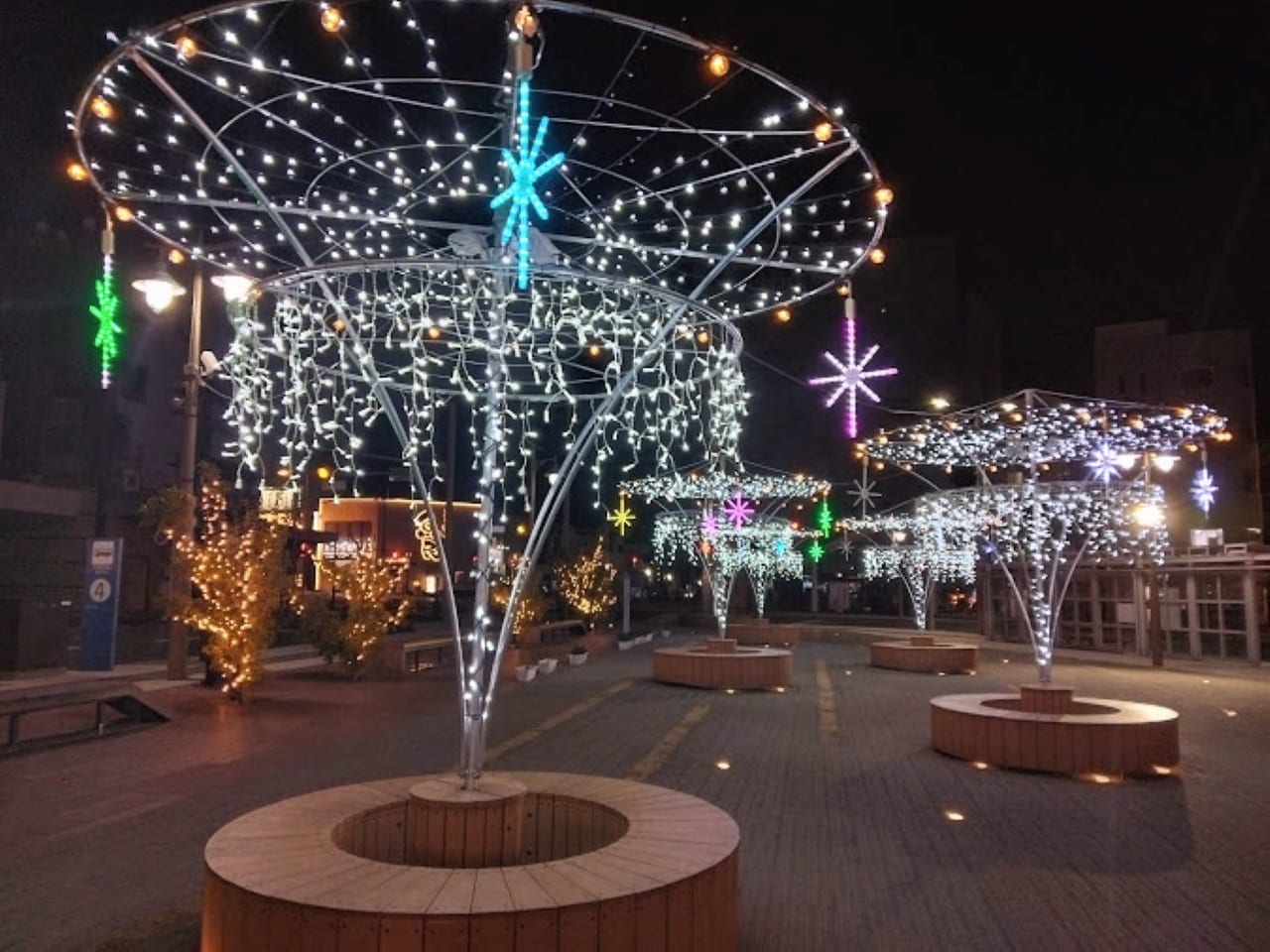 磐田市磐田駅イルミネーション