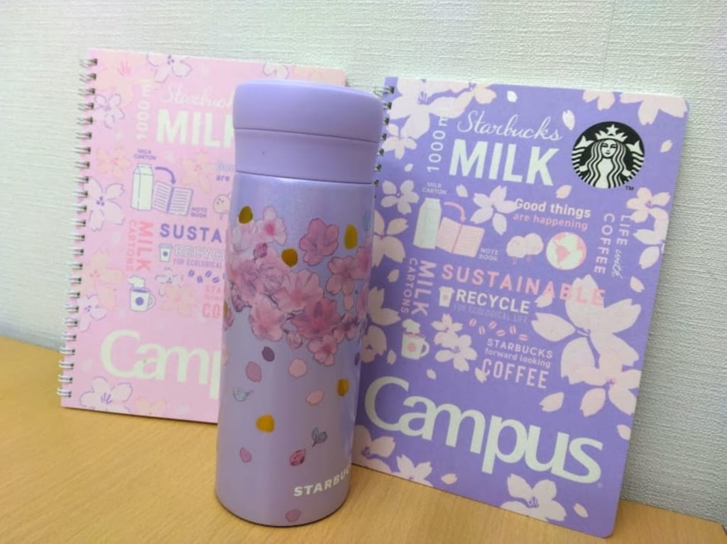 starbucks桜ボトルSAKURA2023campusnote