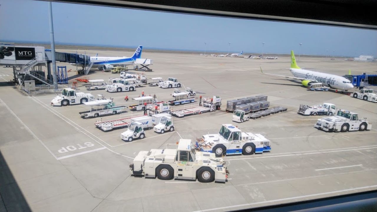 中部国際空港飛行機