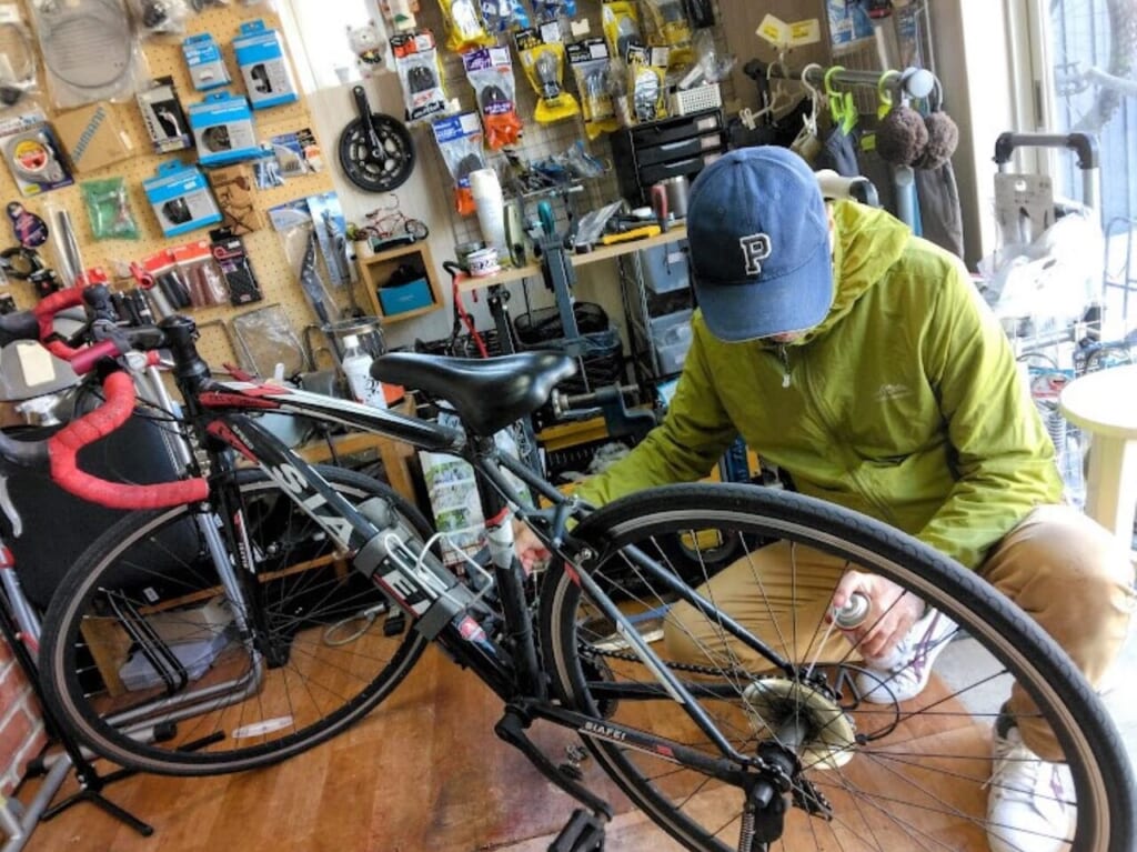 修輪舎自転車修理磐田市見付出張サービス