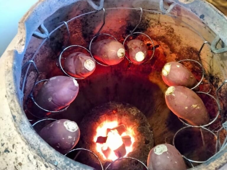 炭火つぼ焼きいも磐田市加茂ふみ屋つぼやきいも