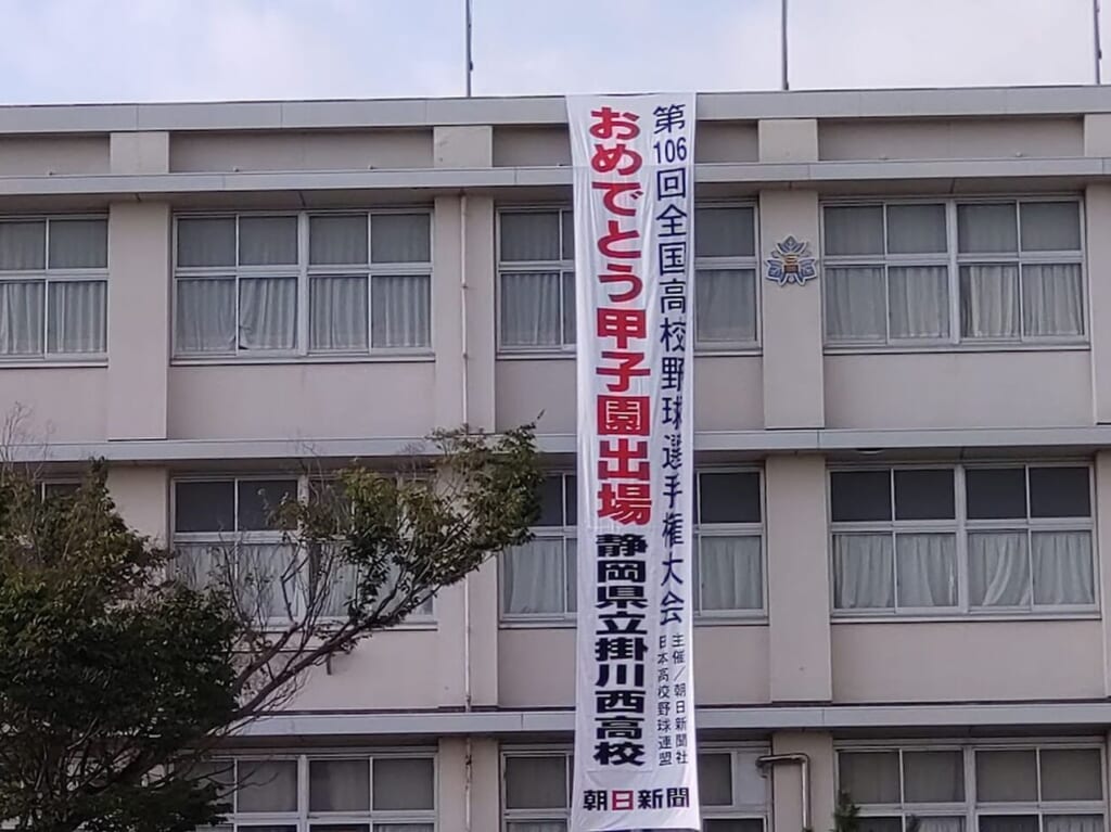 掛川西高校野球部甲子園出場