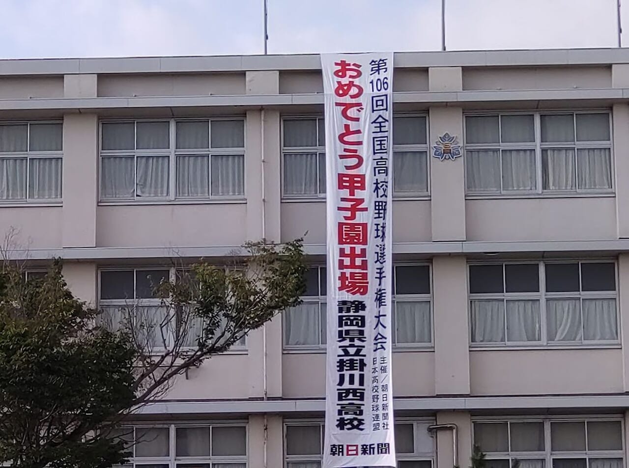 掛川西高校野球部甲子園出場