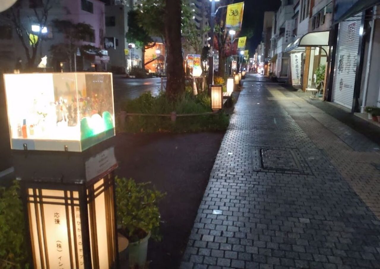 掛川ヒカリノオブジェ展掛川市掛川駅前