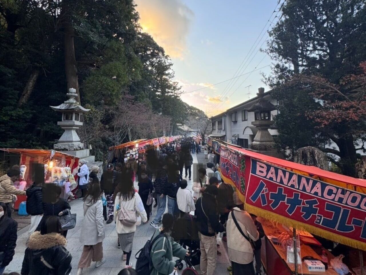 袋井市豊沢法多山新年初詣