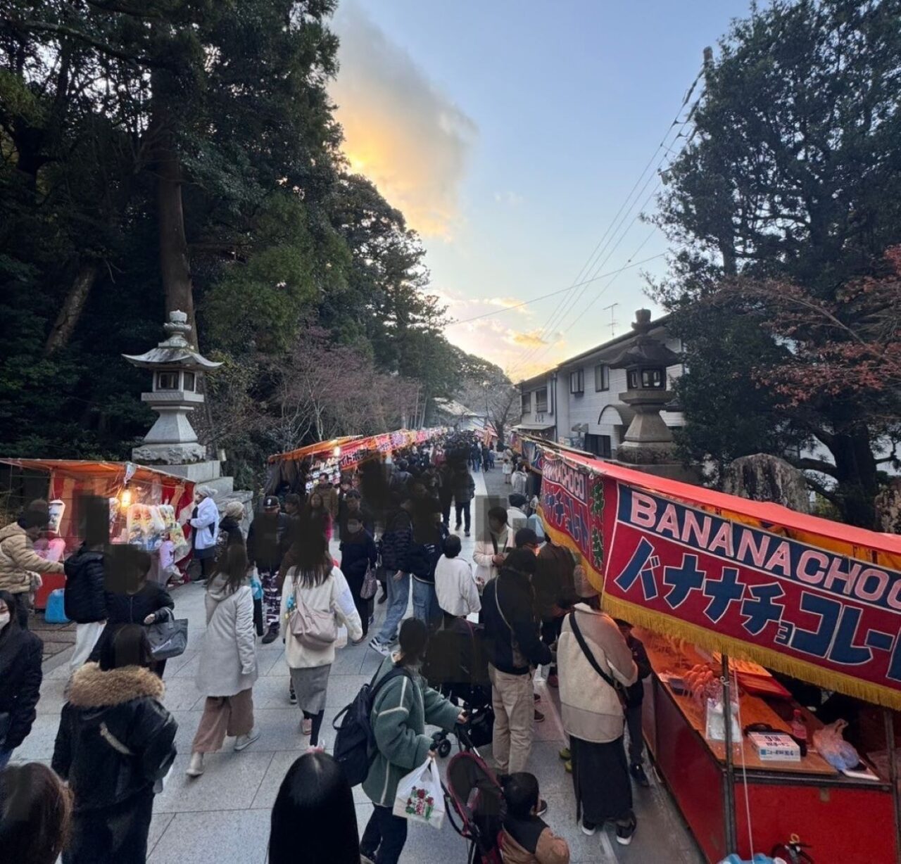 袋井市豊沢法多山新年初詣