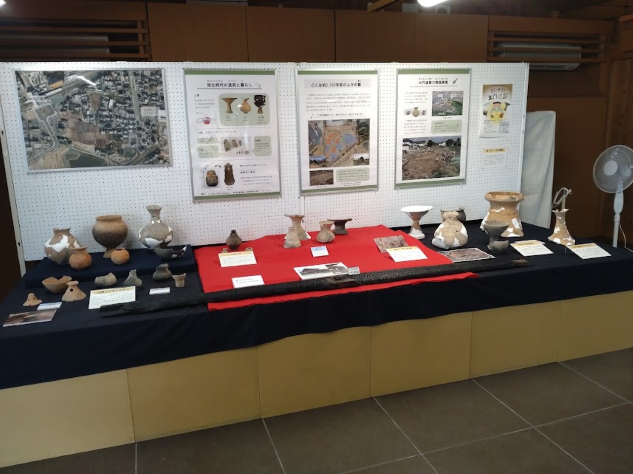 袋井市浅羽掘りたて！大門遺跡展
