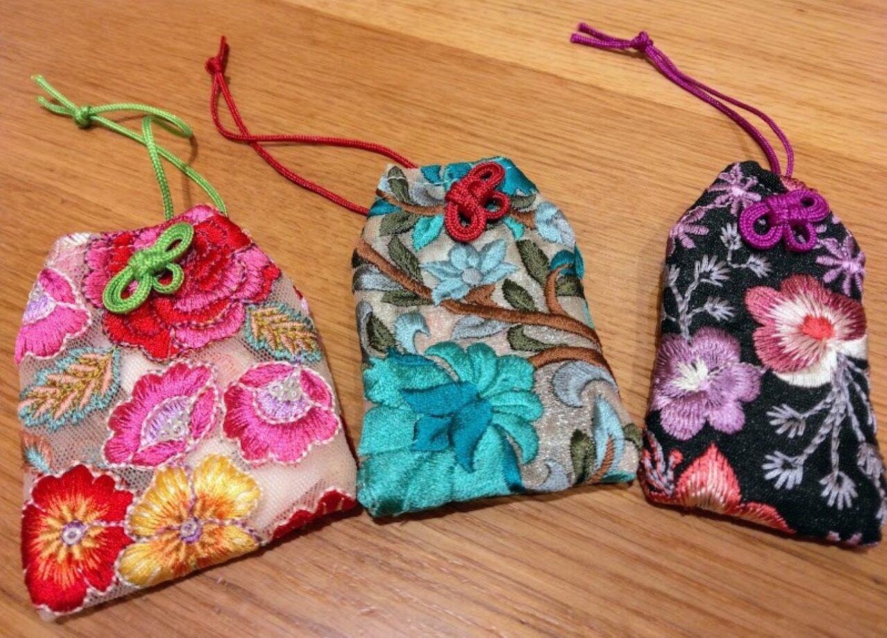 kikugawa菊川市西福寺刺繍お守り安産子宝健康