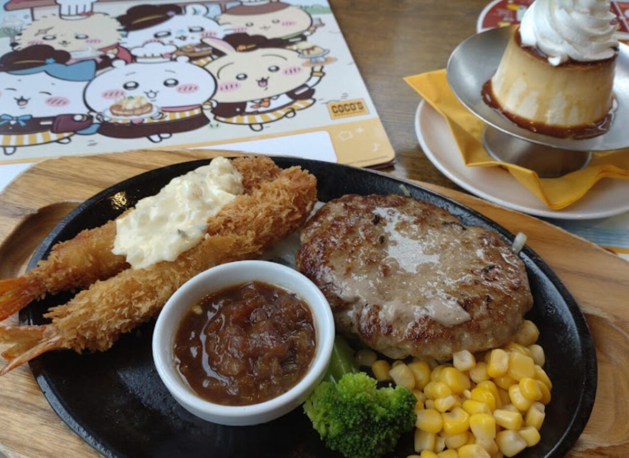 COCO‘Sとちいかわのコラボ企画「ちいかわ ココスへようこそ！おいしいってしあわせキャンペーン