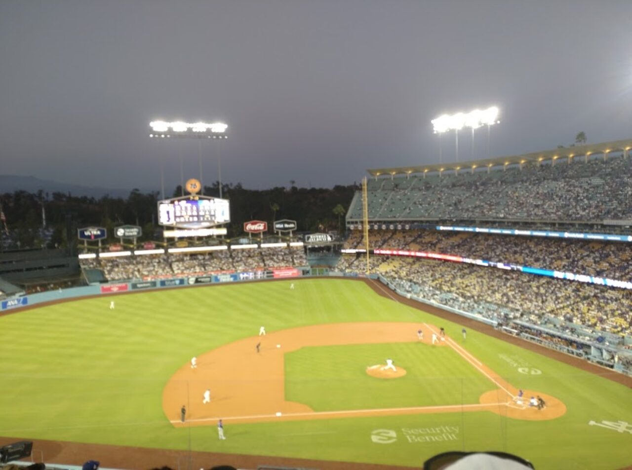 アメリカ野球観戦