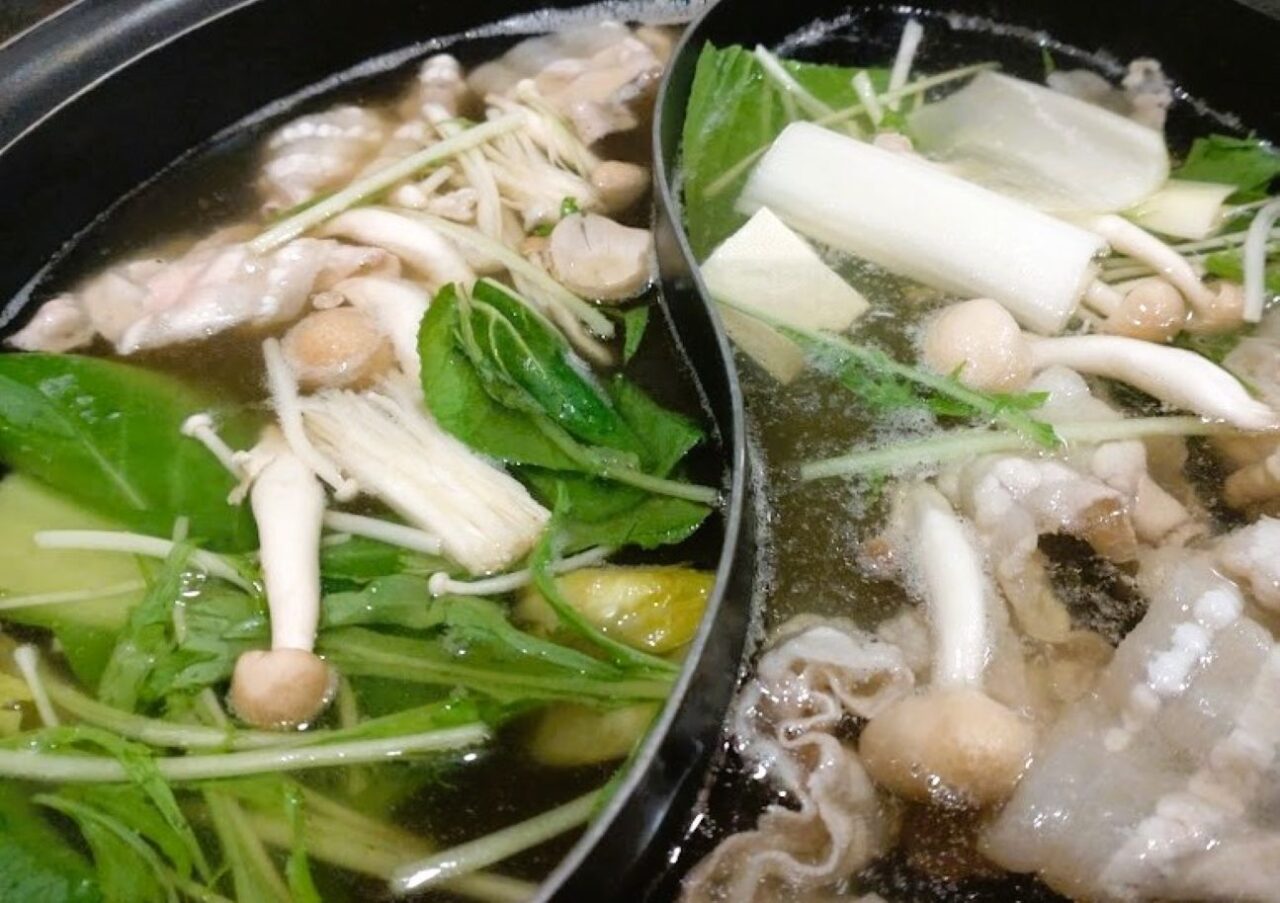 しゃぶ葉しゃぶしゃぶ肉おいしい寒い日に最適