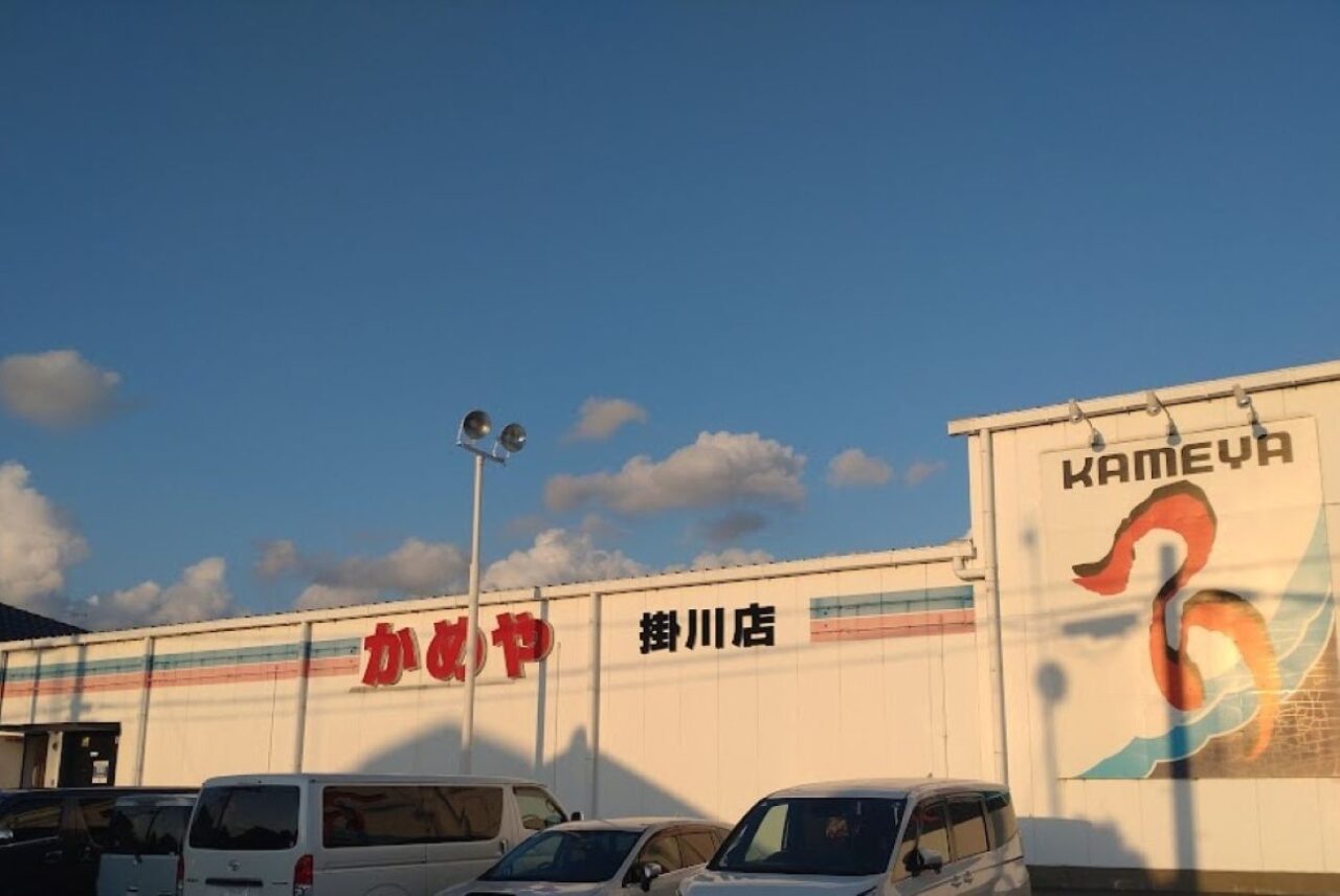 かめや釣具掛川店釣り