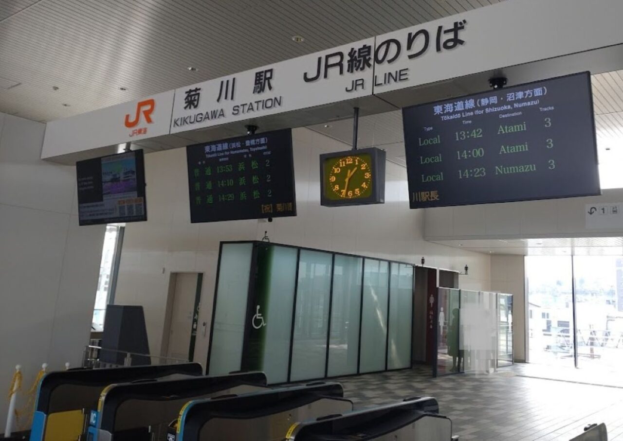 JR菊川駅東海道線菊川駅kikugawa