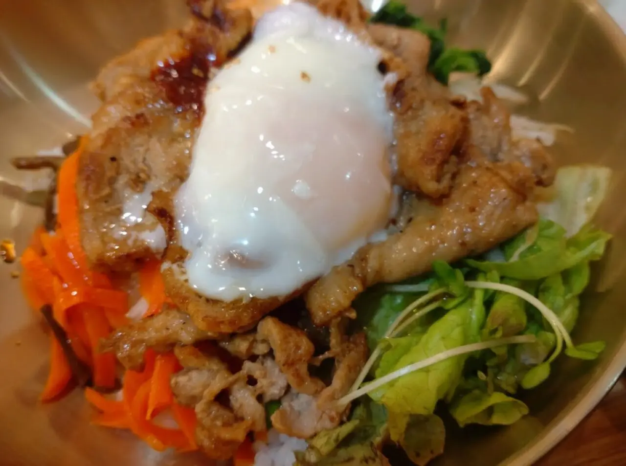 デジカルビ ビビンバセットららぽーと磐田韓国料理いさんのキッチン韓国料理