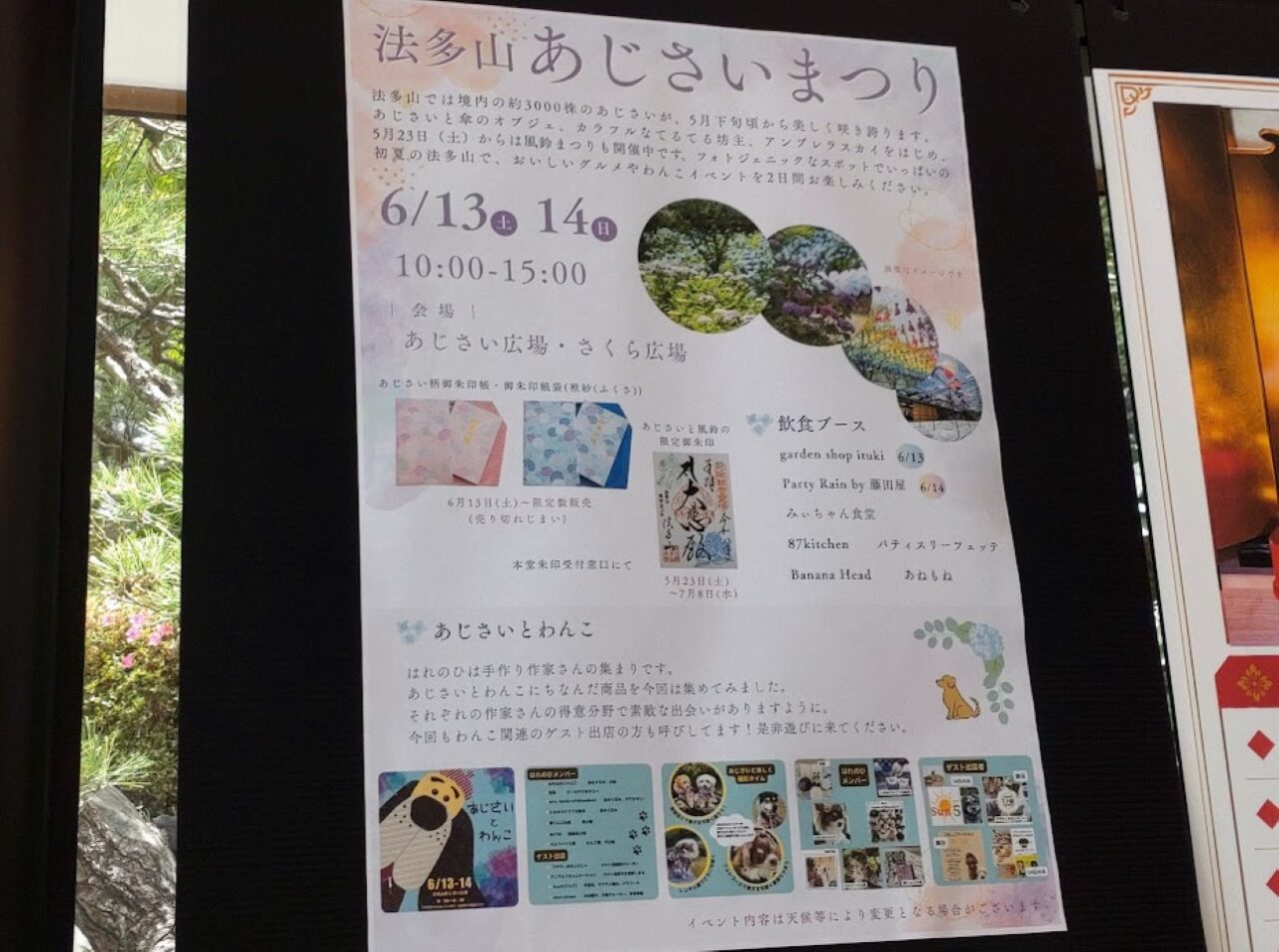 袋井市豊沢紫陽花法多山アジサイあじさいまつり