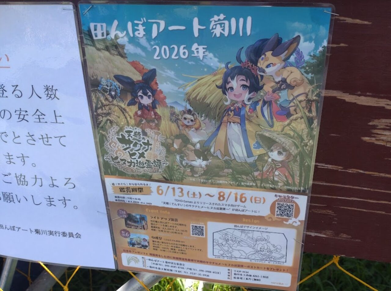 田んぼアート菊川2026年田んぼアート
